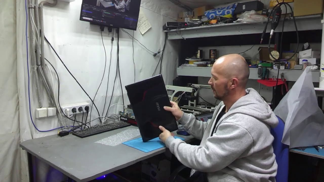 Апгрейд игрового ноутбука | MSI MS-16GA | ЗверьПК