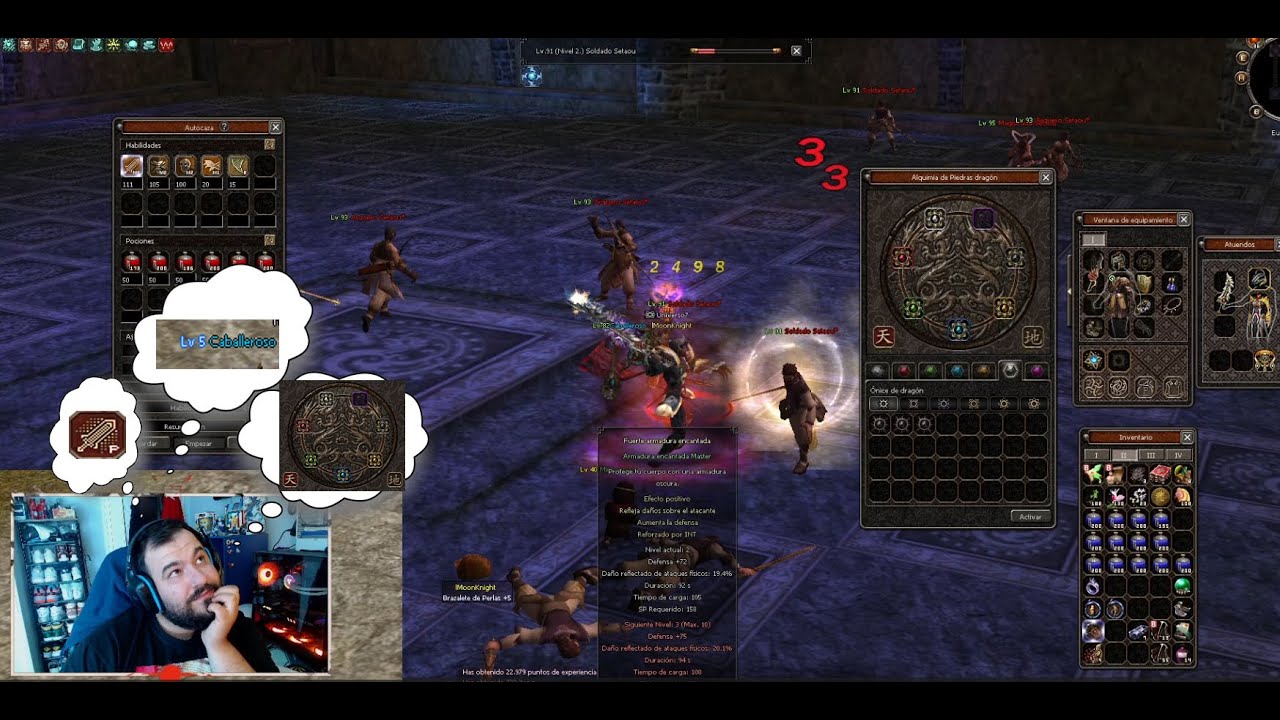 Metin2 ROSCO FULL POWER ? Como levear mas rapido en Gruta 2 50-70k exp x mob
