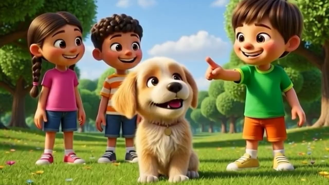 Fluffy Doggy Dance 🐶 | Cute Action Song for Kids