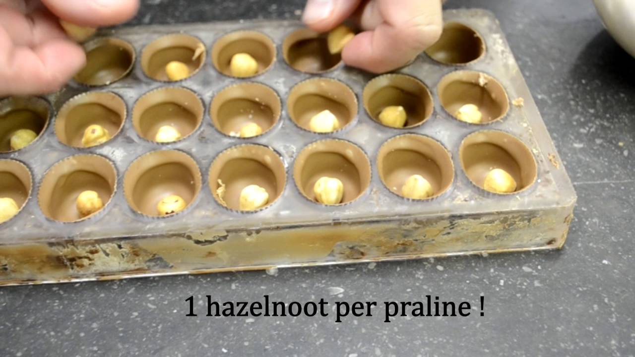 Demo productie pralines
