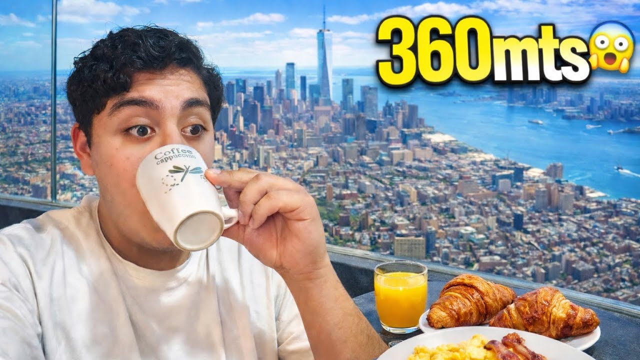 Desayuné en el EDIFICIO MÁS ALTO DE NUEVA YORK! 🗽