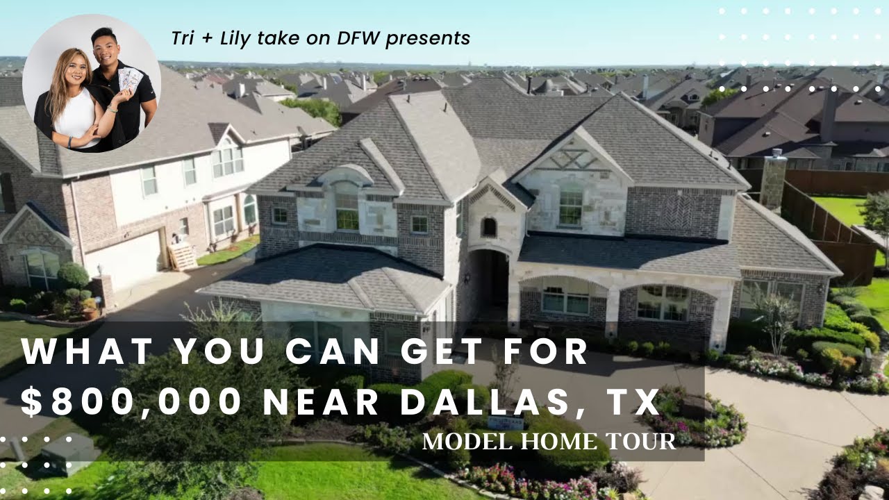 What does $800,000 get you in South Dallas? | Grand Prairie, TX | 5 Beds | 4 Baths | Model Home Tour