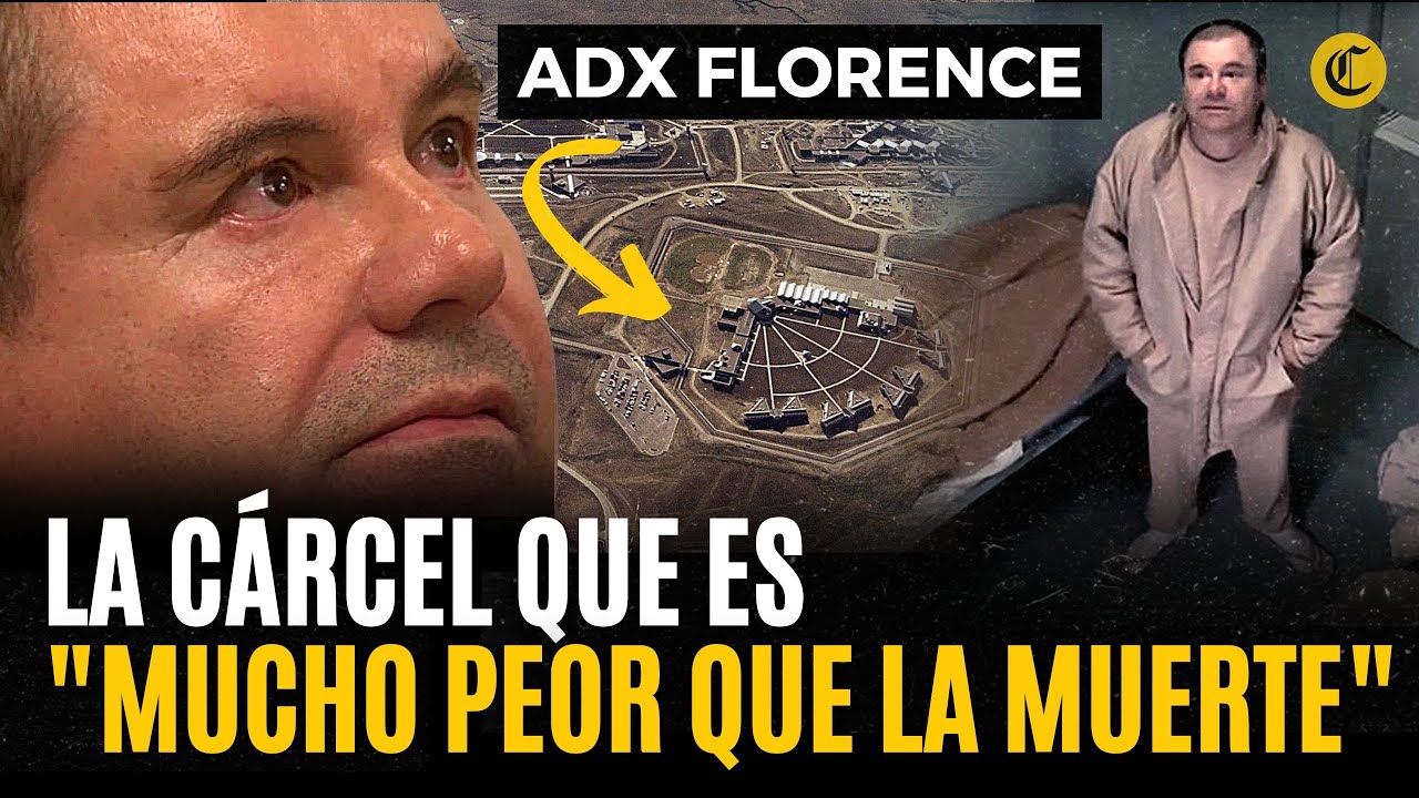 CHAPO GUZMÁN: Así es la ADX Florence, la prisión de alta seguridad donde paga su condena