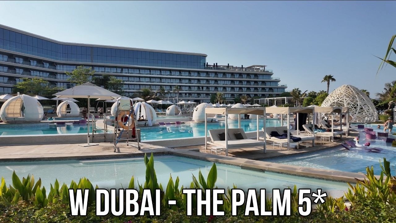 Отель в Дубае с атмосферой вечеринки: обзор W Dubai - The Palm 5*