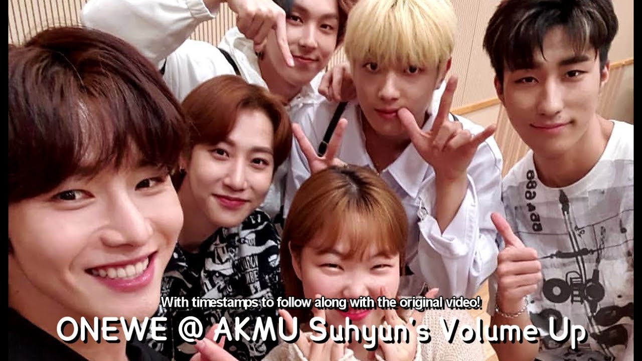 [ENG SUB] 191001 ONEWE @ KBS AKMU Suhyun's Volume Up (audio only)