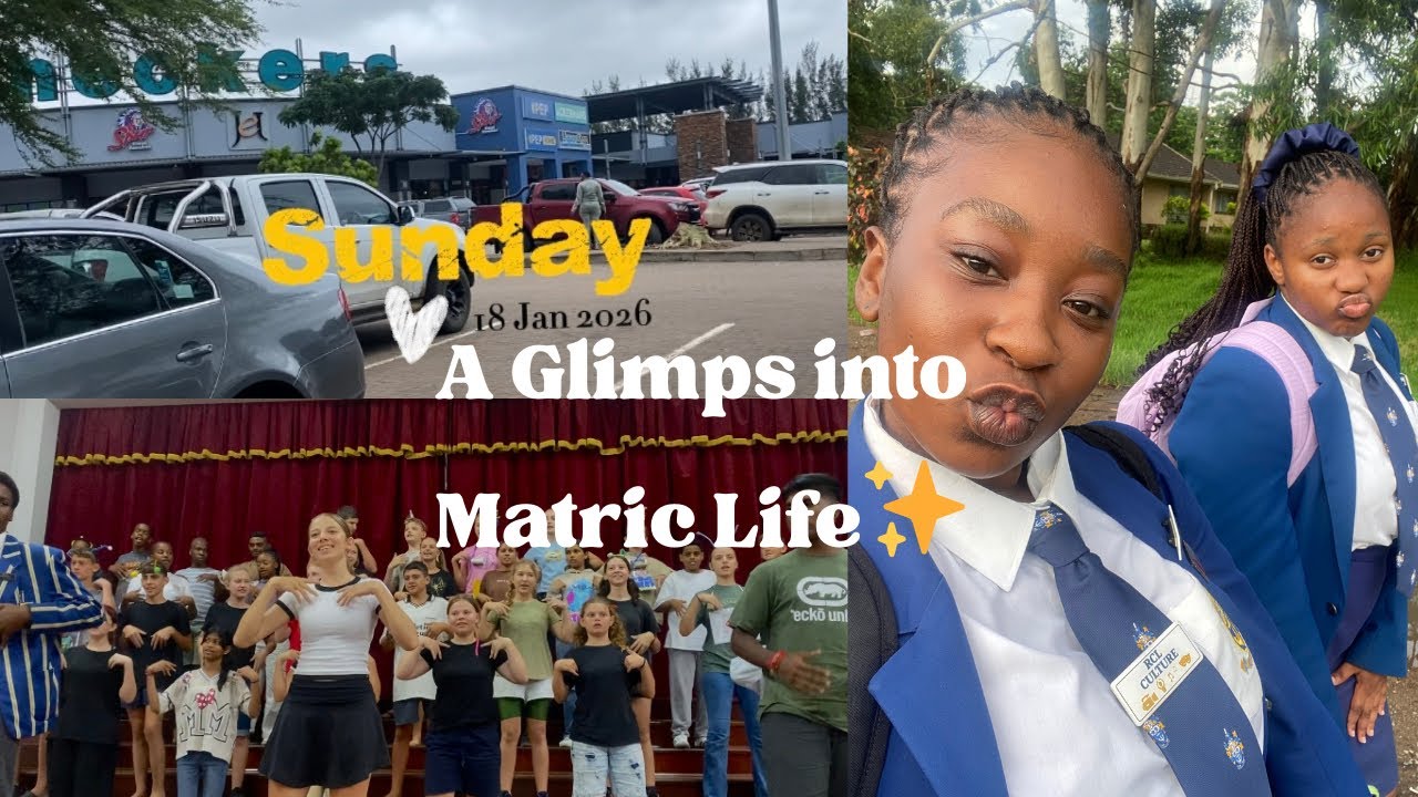 Day in a life of a matric student | concert practice | Grocery Top Up.