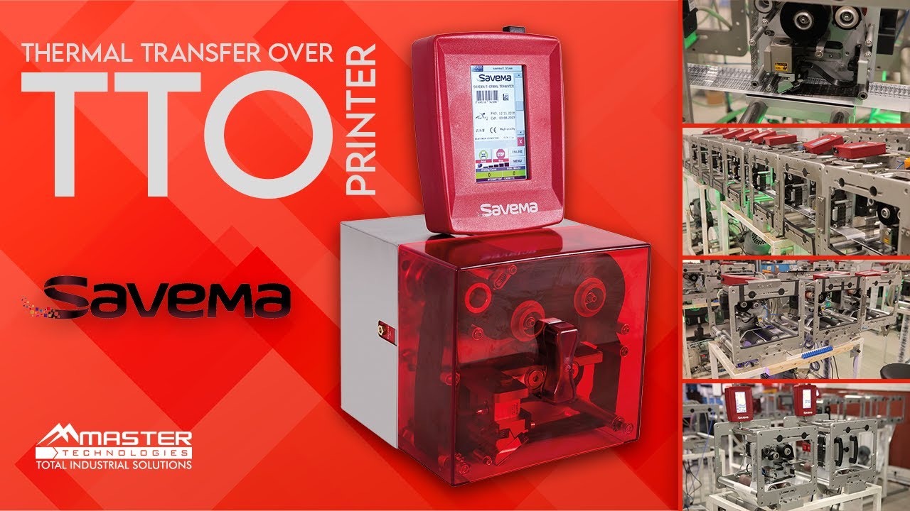 Savema A name in TTO ( Thermal Transfer Over ) Printer Production | Master Technologies