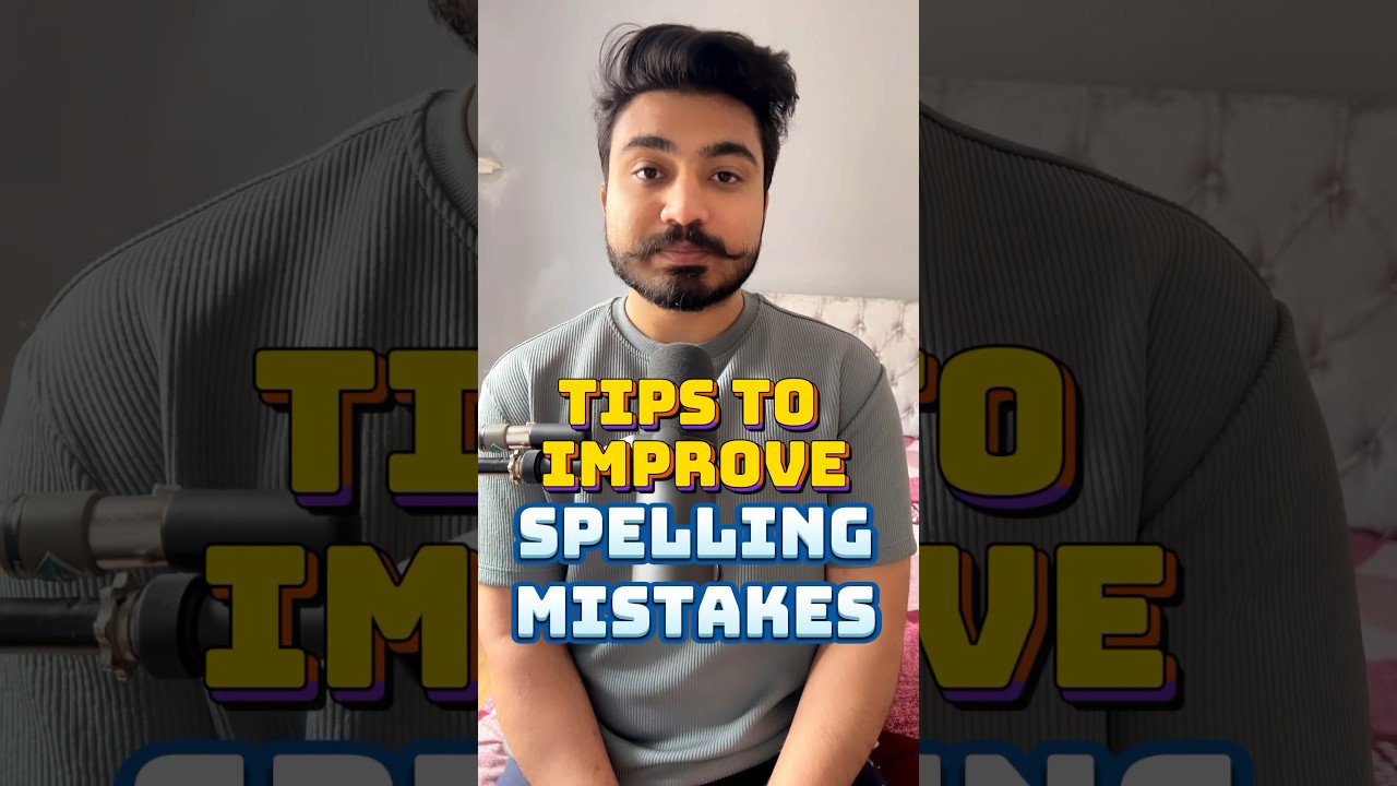 How to improve spelling mistakes in English #learnenglish #englishtips #advancedenglish #viralshorts