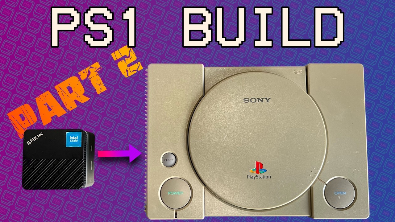 A mini PC in a PS1 (PS1 build part 2)
