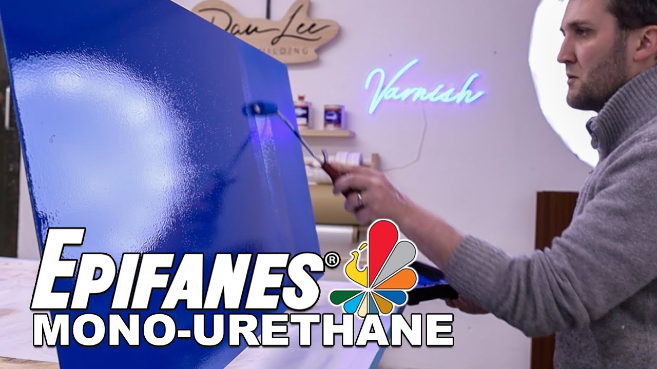 Как наносить уретановую краску Epifanes Mono | Износостойкая однокомпонентная краска
