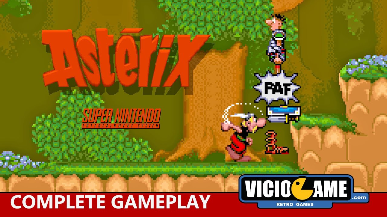 🎮 Asterix (Super Nintendo) Complete Gameplay