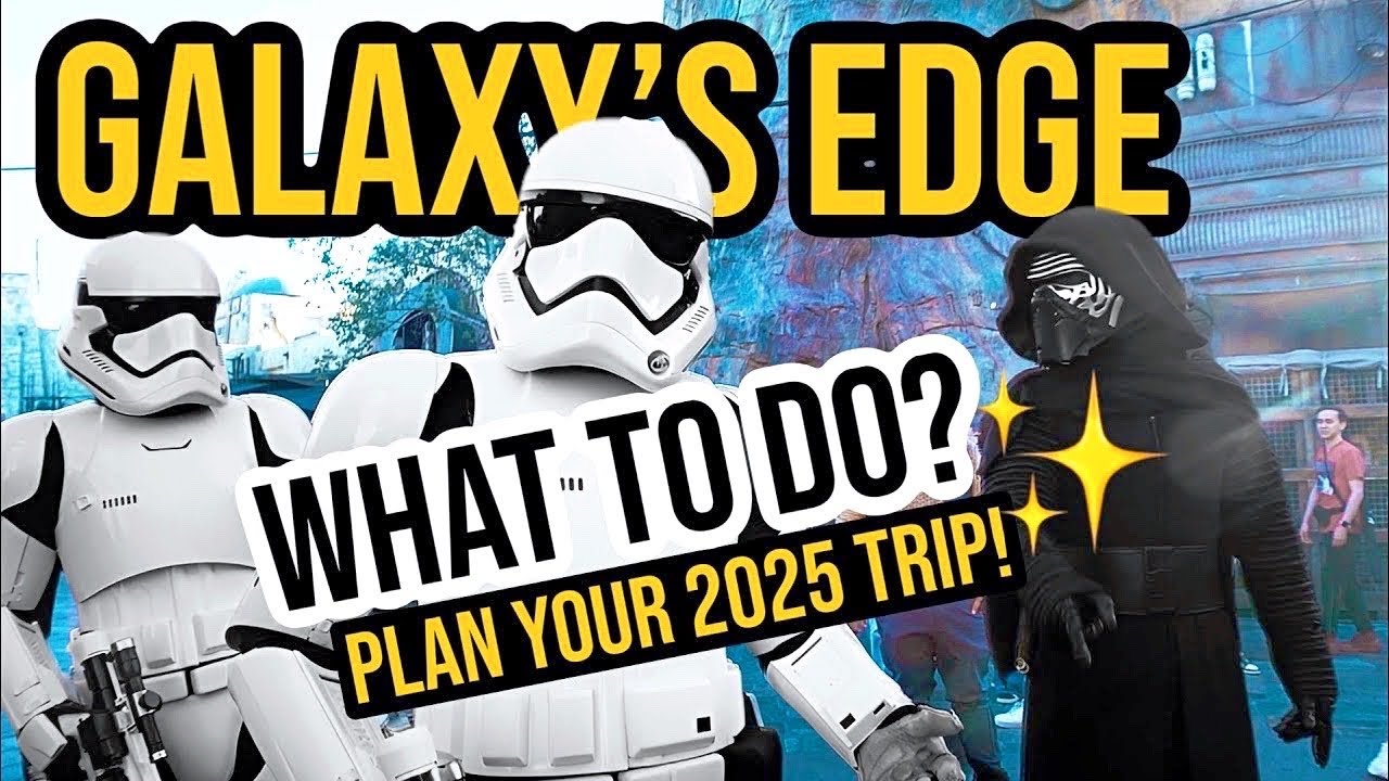 Полный путеводитель по краю галактики! Как спланировать поездку в Disney Star Wars Land в 2025 году