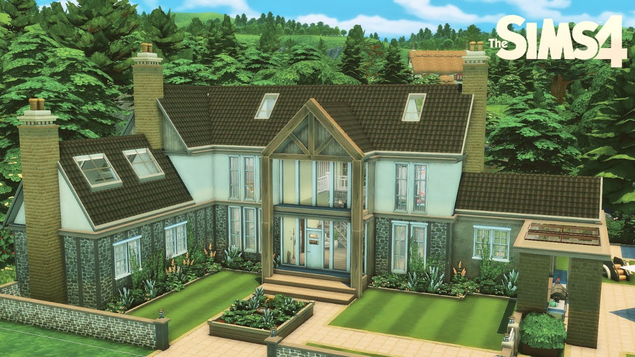 Large Family Home | Stop Motion The Sims 4 | Henford-on-Bagley | No CC