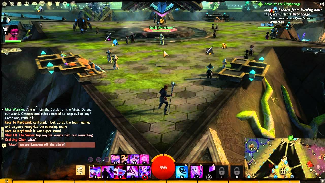 Guild Wars 2 - Lion's Arch Jumping Puzzle + Rata Sum