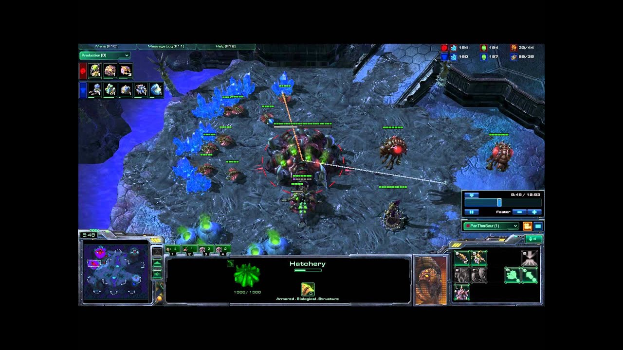 PanTherSaur vs dpmlicious Starcraft II 1v1 Ladder