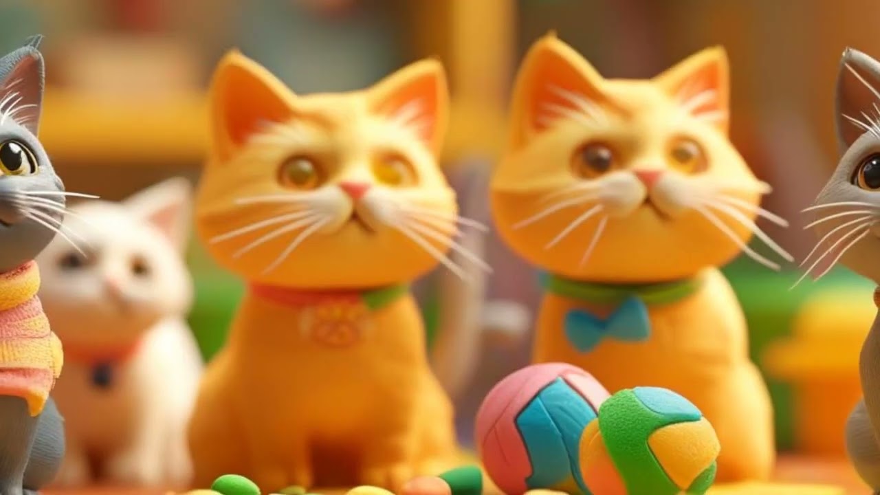 Learning about Cats for Preschoolers | Kids Animal Education