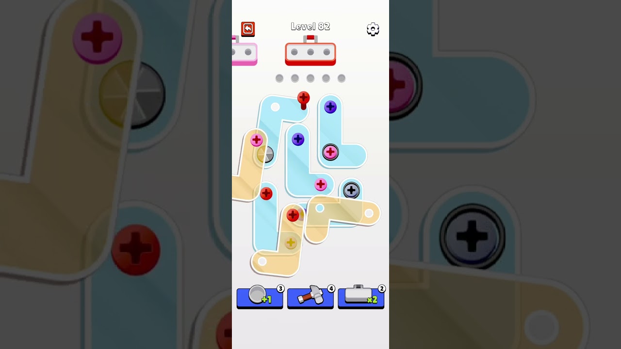 Screw Jam Level 82 Walkthrough Solution