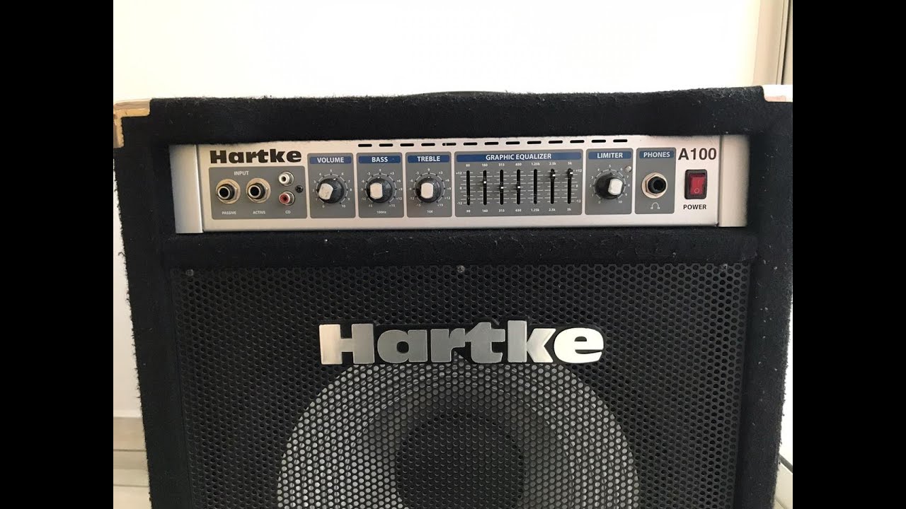 Hartke A100 sound test (no talk)
