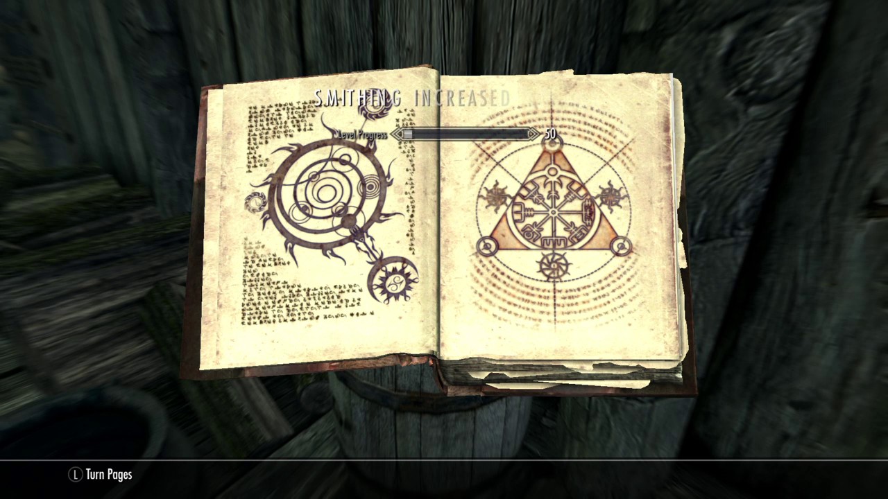 PS4 Elder Scrolls V - Skyrim Skill Up Cheat Items Mod Gameplay