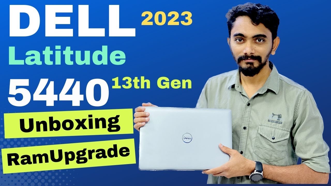 Dell LAPTOP latitude 5440 Ram upgrade|Unboxing|2023