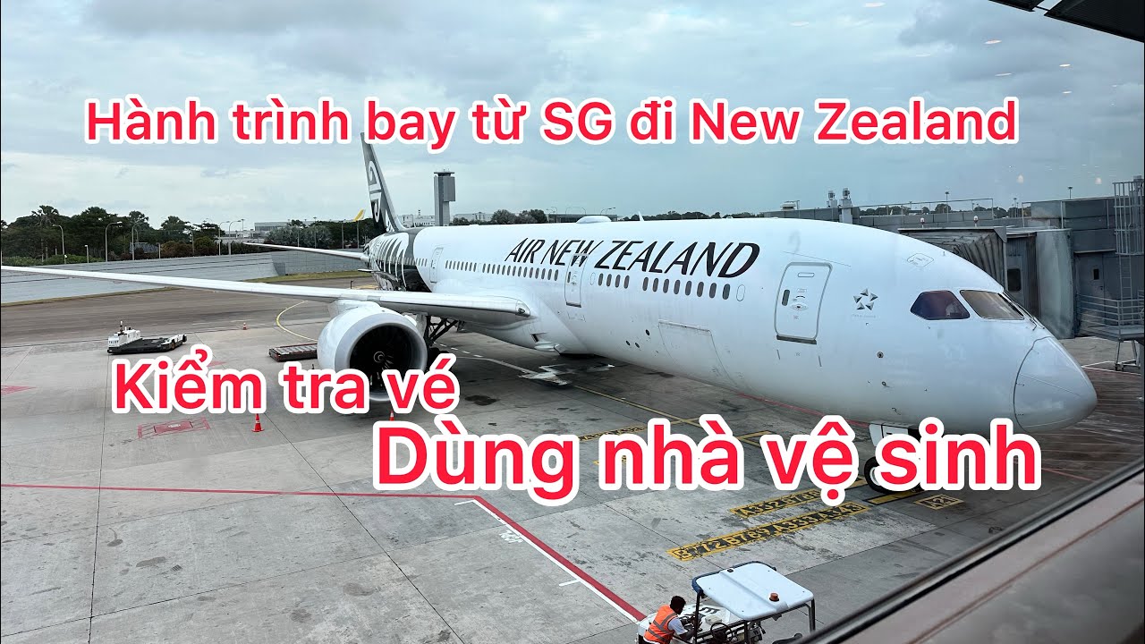 Hướng dẫn bay từ #saigon  đi #newzealand #newplymouth #airnewzealand