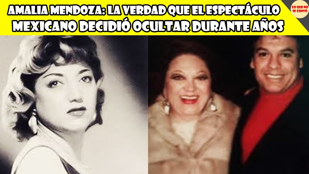Amalia Mendoza: La verdad que el espectáculo mexicano decidió ocultar durante años