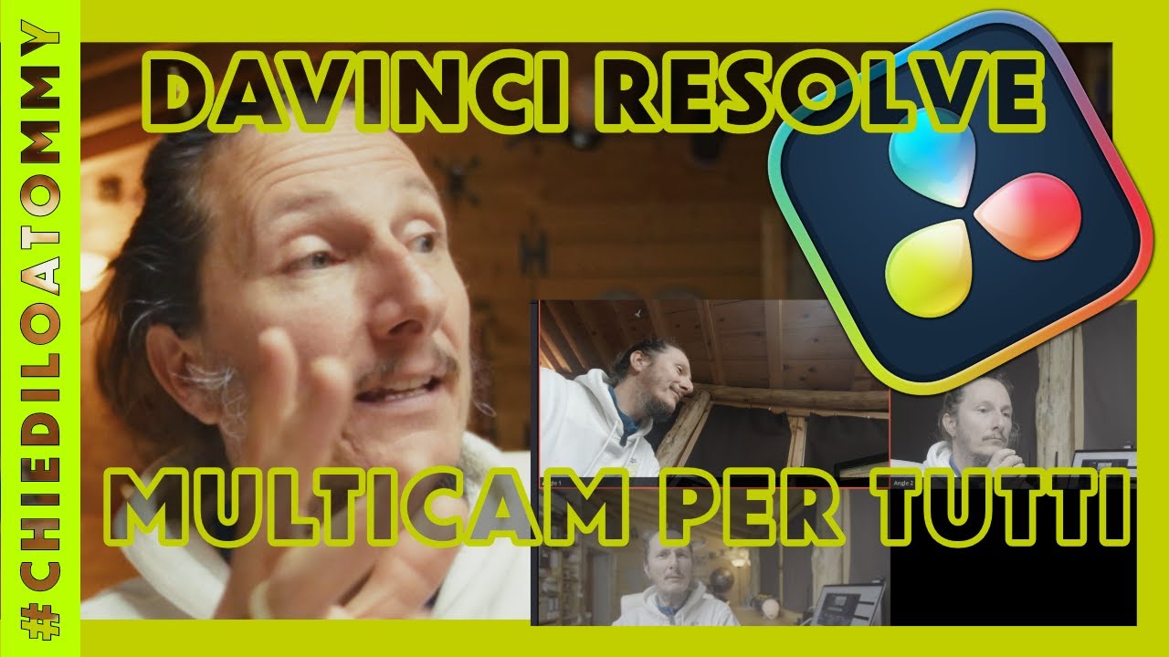 MULTICAM CON DAVINCI? SUPER FACILE ORA!