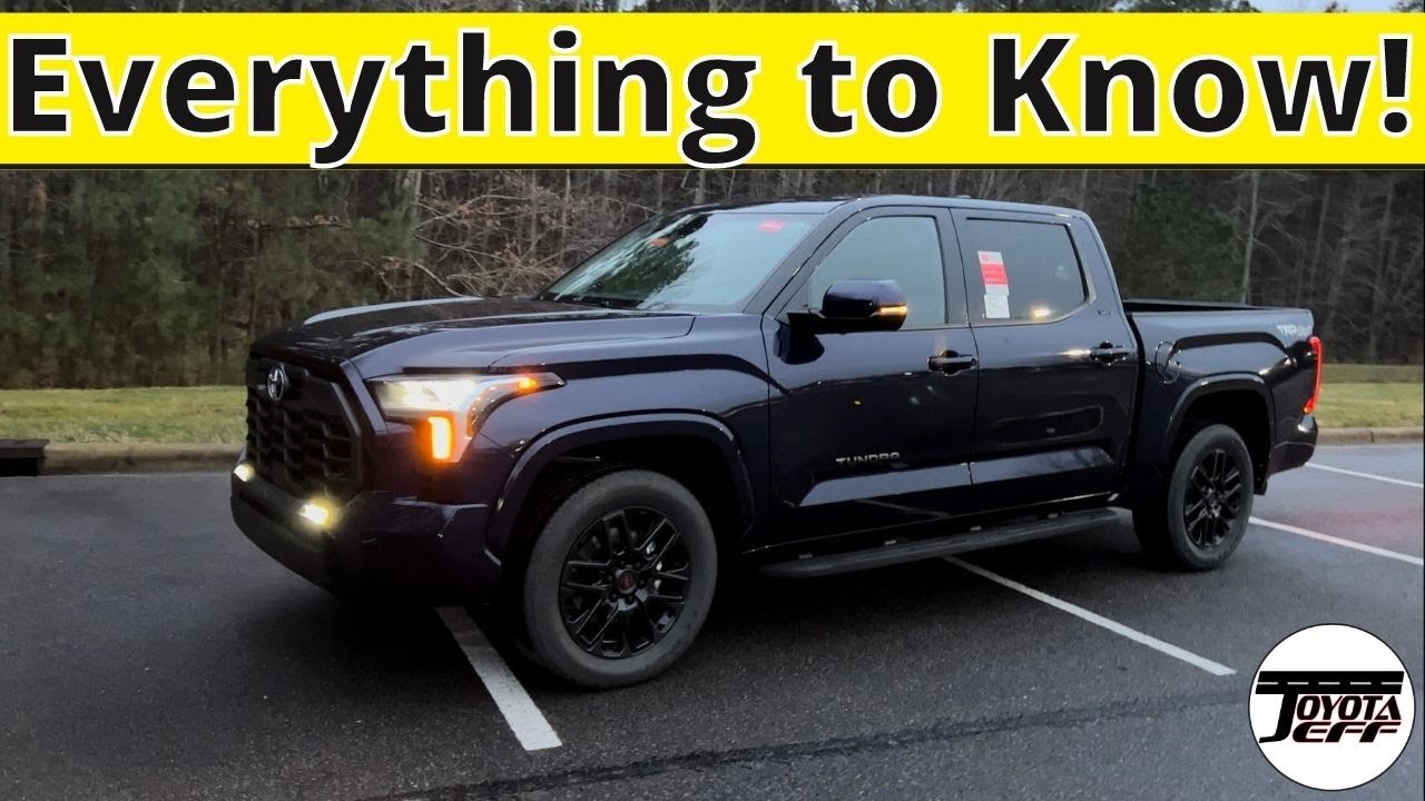2022 Tundra SR5 in Low Light: What is Lit Up? Buttons, Controls, More!