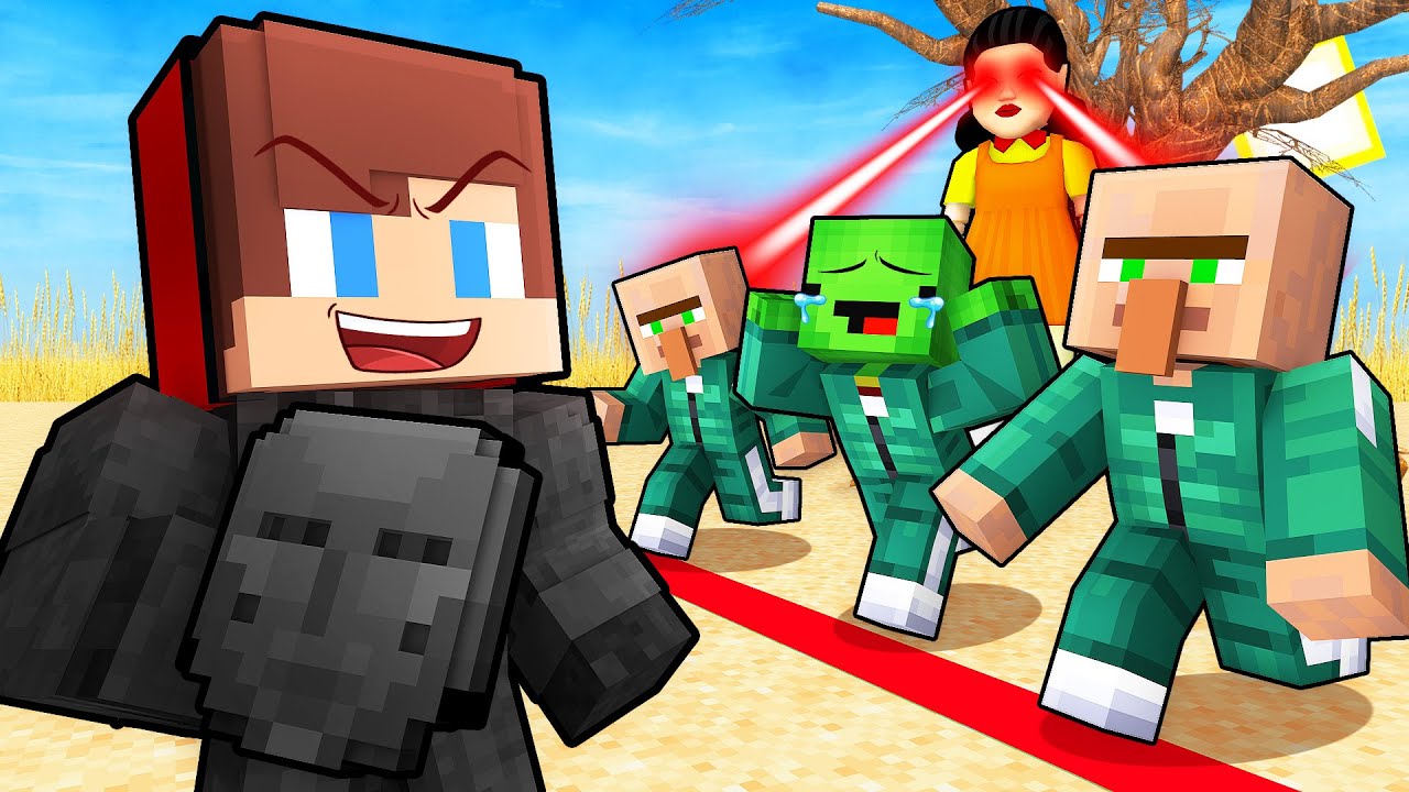 JJ Became FRONT MAN to PRANK Mikey in Minecraft Squid Game - Maizen