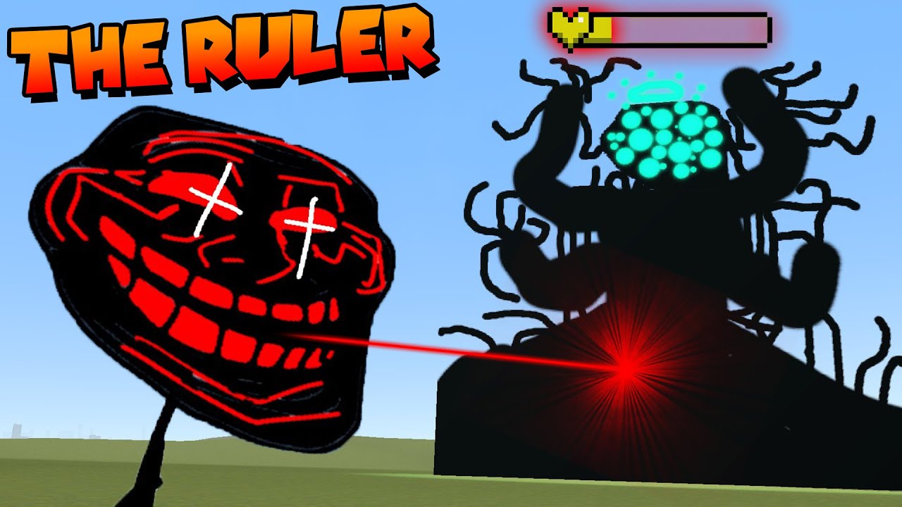 THE RULER vs EVERYONE (Garry's Mod) New Trollge NPC
