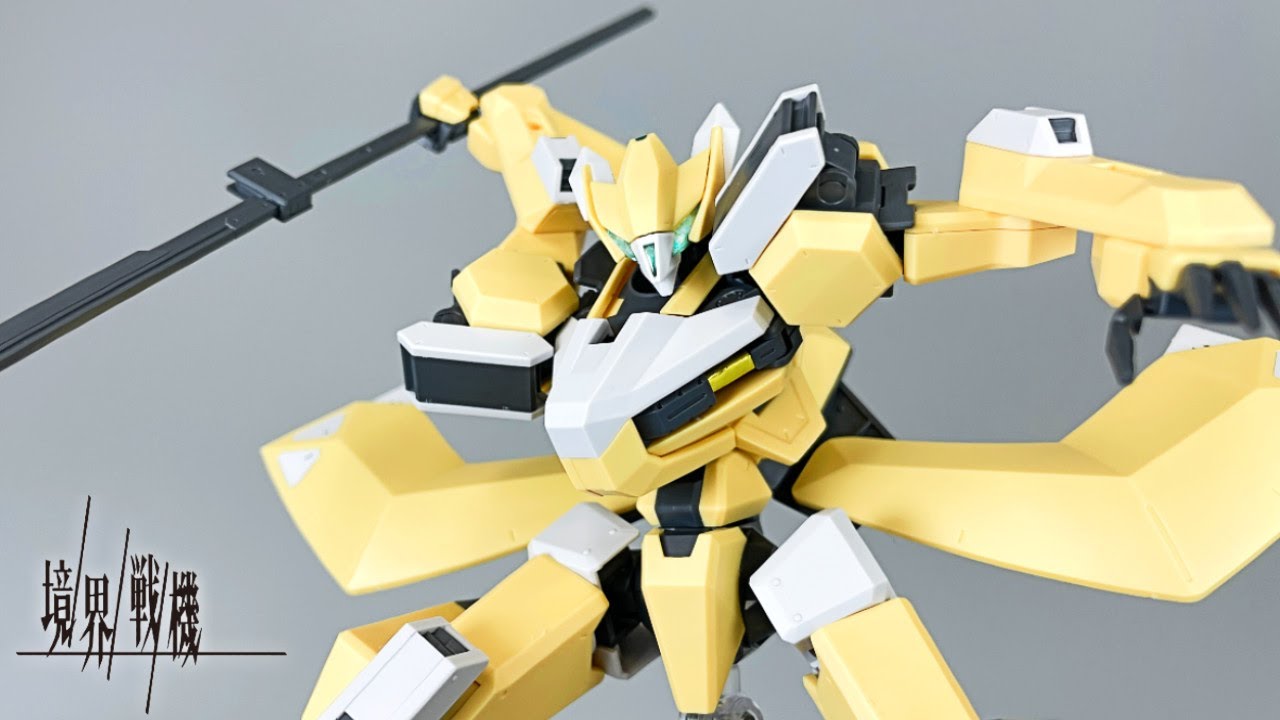 【境界戦機】HG 1/72 メイレスレイキ アメイン 紫々部シオン AMAIM プラモデル サンプルレビュー