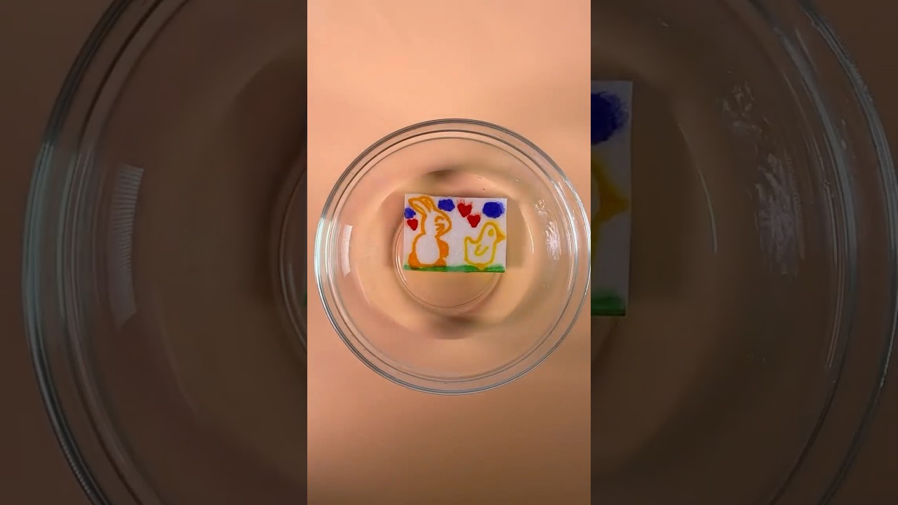 Zauberbilder - Experimente mit Wasser