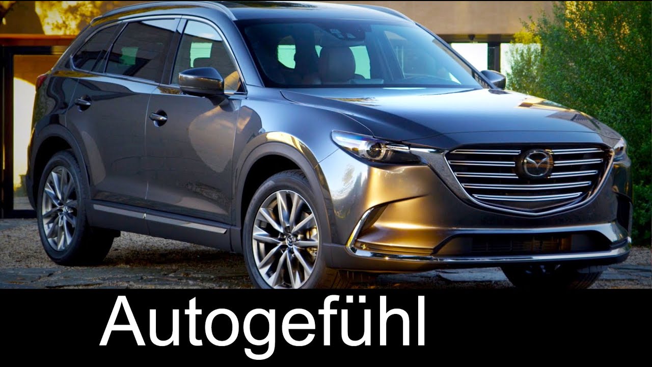 All-new Mazda CX-9 full-size SUV 2016 with 2,5 l Turbo 250 hp - Autogef&uuml;hl