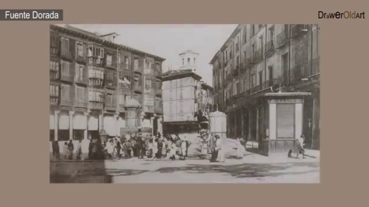 Valladolid hace un siglo - Parte I - Plaza Mayor, Fuente Dorada