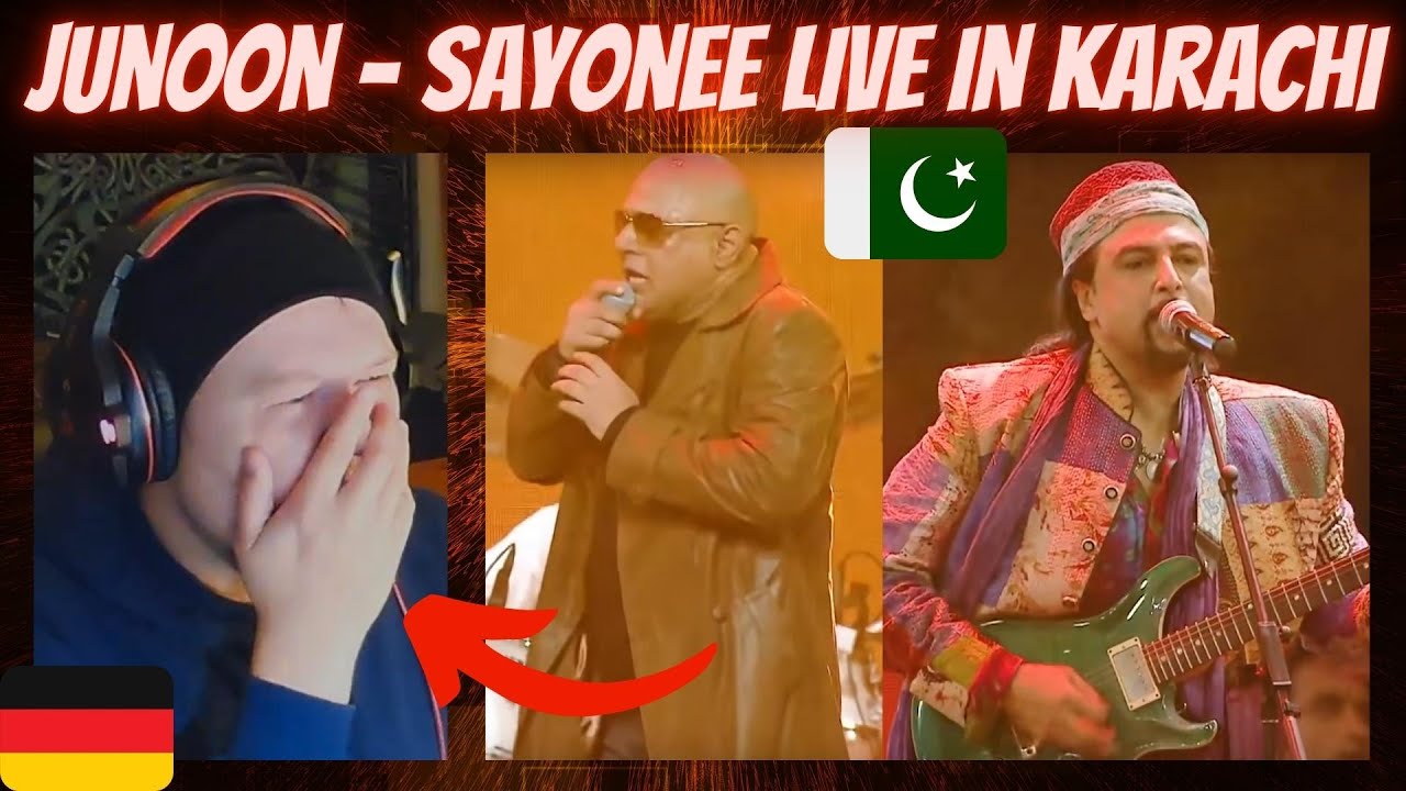 🇵🇰 Junoon - Sayonee | Karachi Live Concert | GERMAN Reaction