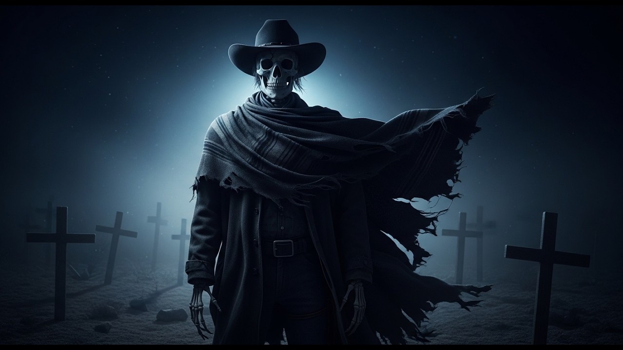 The Last Ride of a Skeletal Whiskey Cowboy 4K