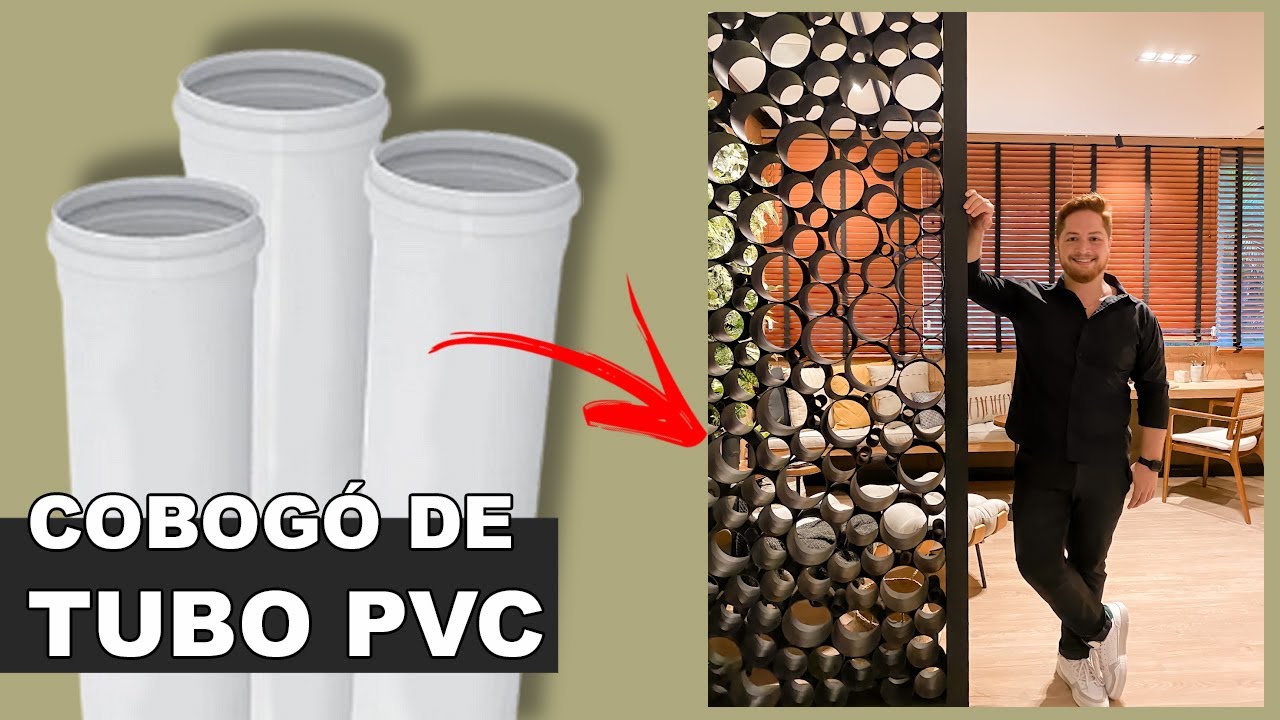COMO FAZER COBOGÓ USANDO TUBO PVC | DECORAÇÃO BAIXO CUSTO