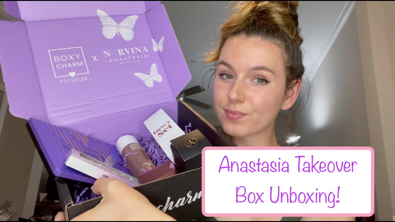 BoxyCharm July 2021 Premium Box Unboxing! Anastasia Beverly Hills Takeover Box!