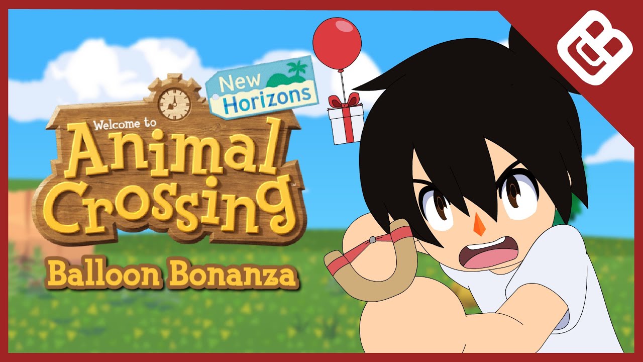 Animal Crossing: New Horizons Animation - Balloon Bonanza
