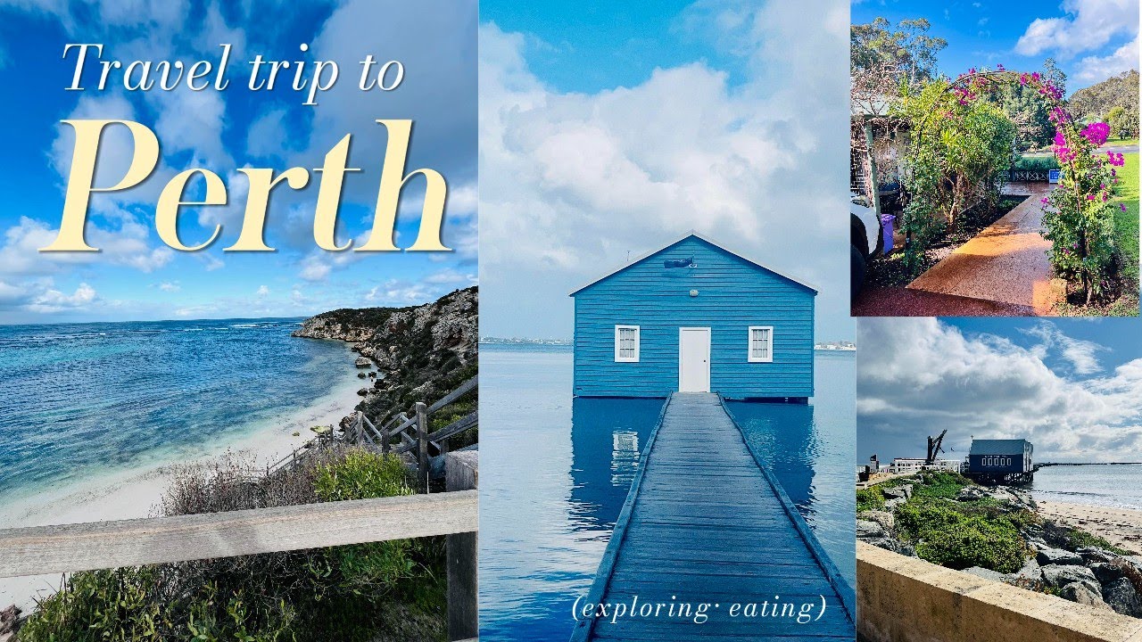 PERTH TRAVEL VLOG 🇦🇺 Popular attractions, cafe hopping (JULY2024)