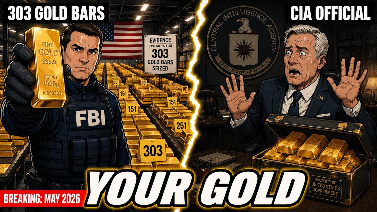 FBI Finds $40,000,000 in Stolen Gold Bars at Senior CIA Official's Home