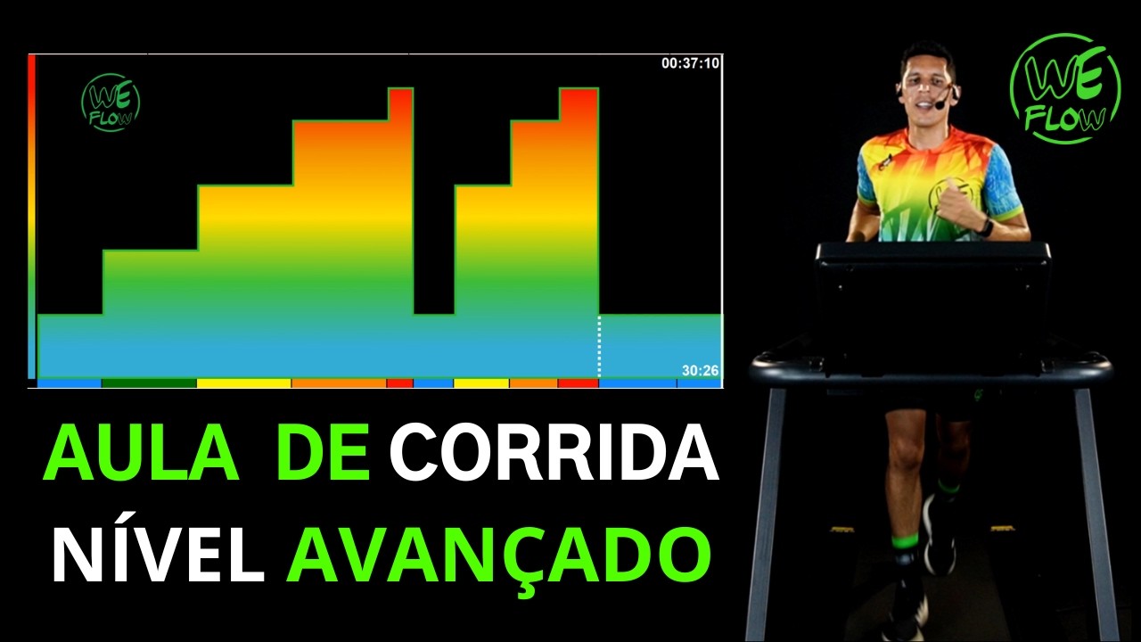 AULA DE CORRIDA (AVANÇADO) COM MÚSICA - PRA FAZER NA ESTEIRA OU AR LIVRE