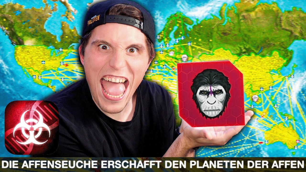 AFFENSEUCHE vernichtet die MENSCHHEIT | Plague Inc: Evolved