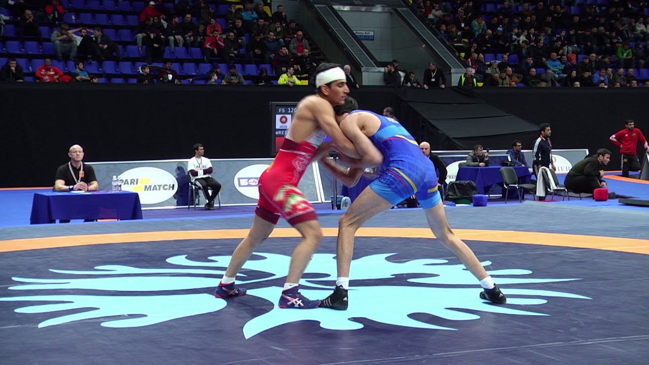 1 4 Final GR   63 kg IRI MEYSAM DALKHANI ARM SLAVIK GALSTYAN
