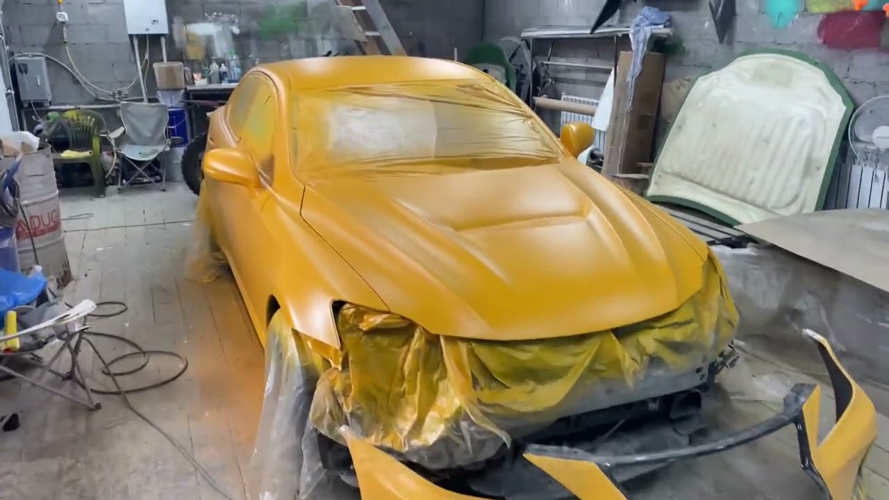 Обновили цвет Lexus is250