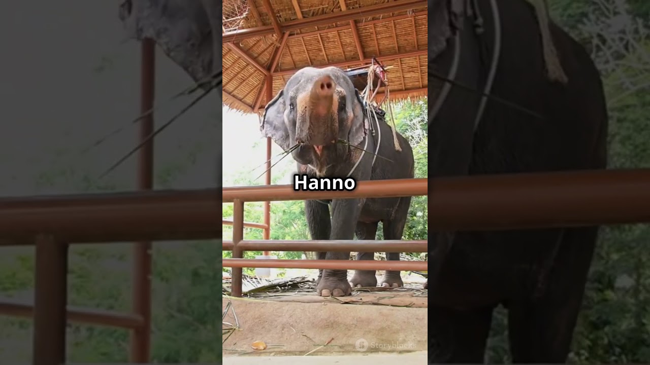 Hanno the Elephant  The Untold Story #elephant #kidsvideo #animals