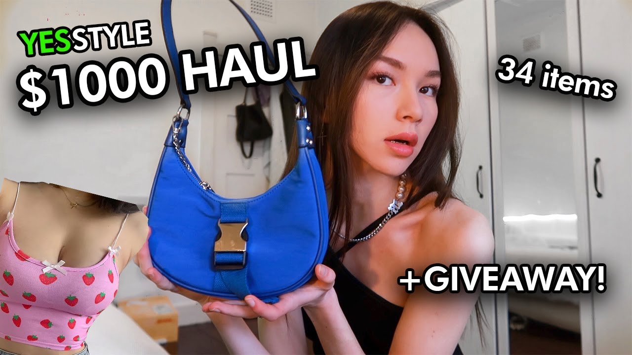 HUGE $1000 YESSTYLE TRY-ON HAUL ❤️ + giveaway