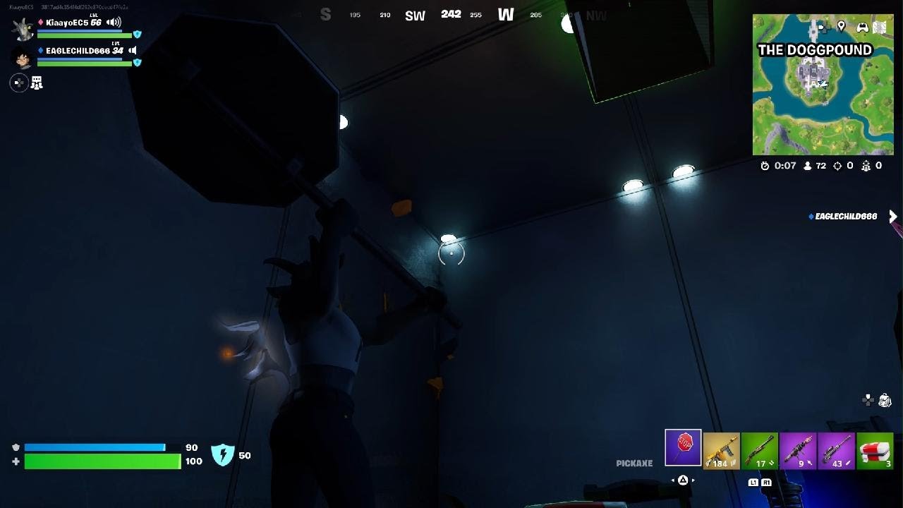 Fortnite Playing with my dad.