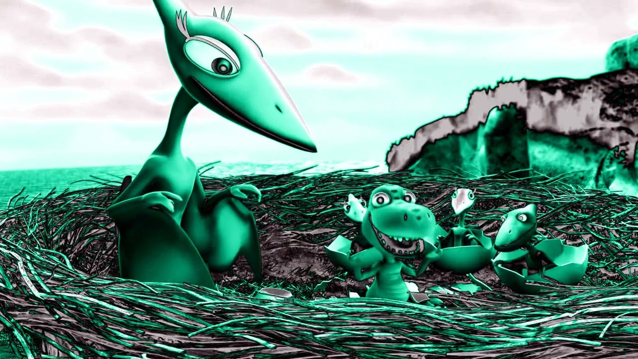 Dinasour Train Theme Song CaribbeanGreenFlangedSawChorded