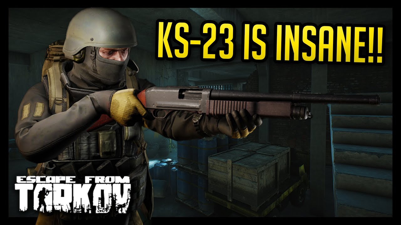 NEW KS-23 Shotgun is INSANE in Escape from Tarkov